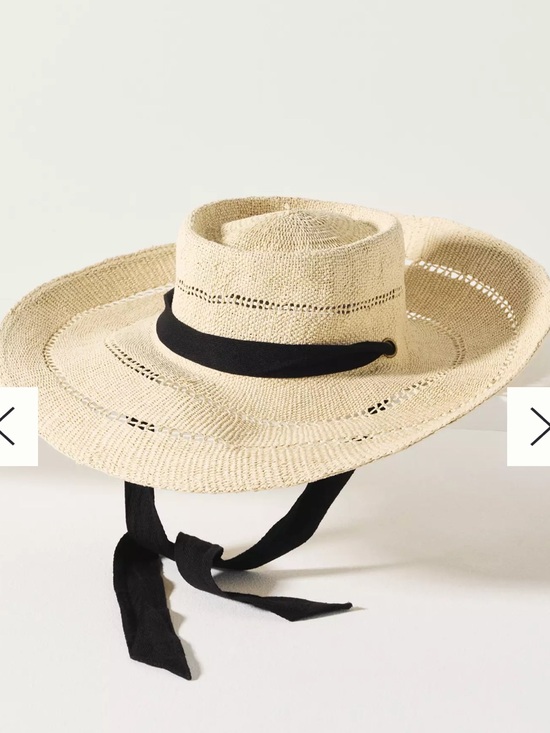 NWT  Lack of Color Paloma Lattice Boater Hat main image 9